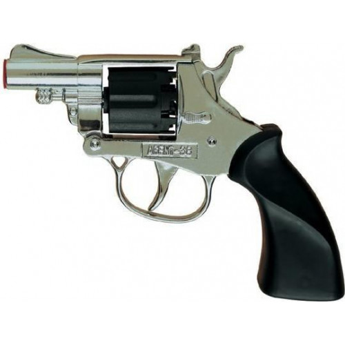 Pistola giocattolo Agent 38 Metal 8 colpi