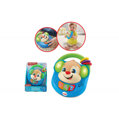 Fisher-Price Lettore Musicale Canta e Impara