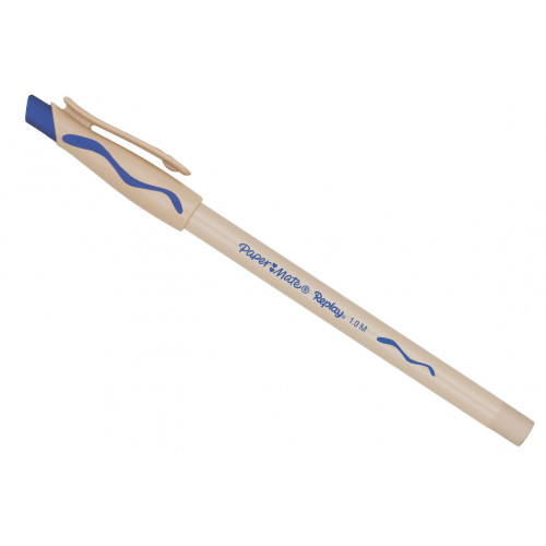 Penna Replay Paper Mate Blu 12 pezzi