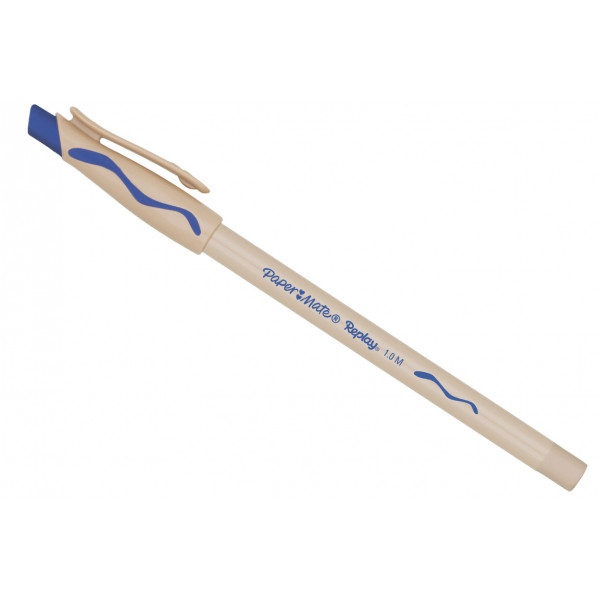 Penna Replay Paper Mate Blu 12 pezzi