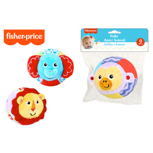 FP Palla Testa Amici Animali Peluche