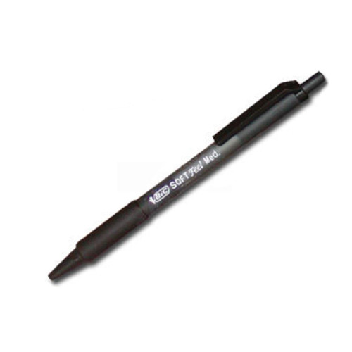 Bic Penna Soft Feel Grip Nera 12 pezzi