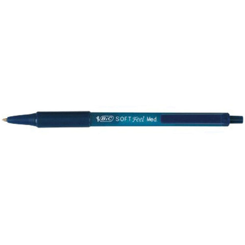 Bic Penna Soft Feel Grip Blu 12 pezzi