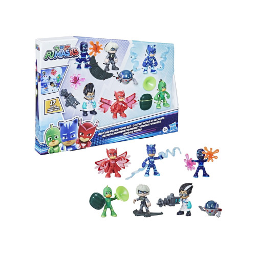 PJ Masks Pack 6 personaggi 7.5cm