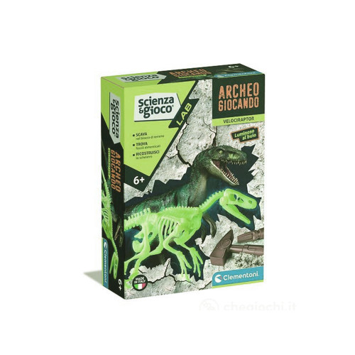 Archeogiocando Velociraptor ScienzaeGioco