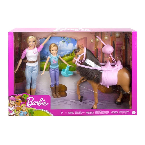 Barbie e Stacie a Cavallo playset